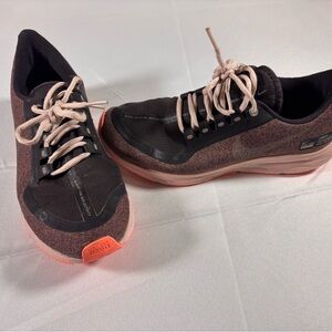 Nike Air Zoom Pegasus 35 Shield Warer Resistant Black and Pink Athletic Shoes